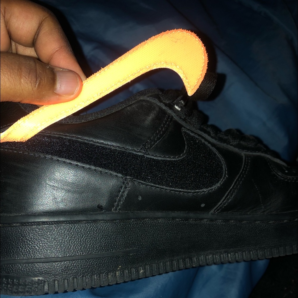 Velcro Air Force Ones